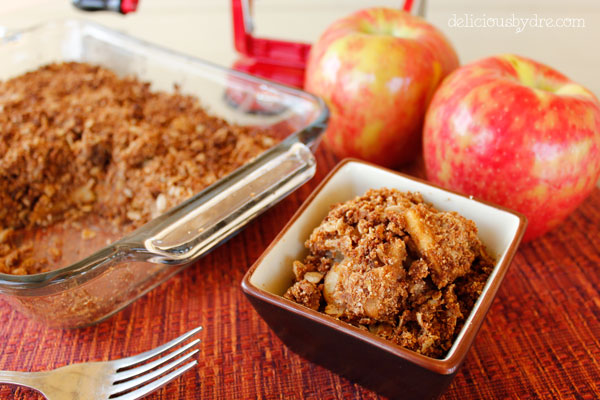 apple coconut crisp