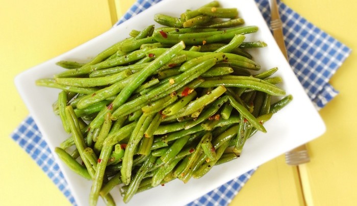 caramelized green beans