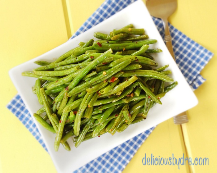 Caramelized Green Beans Easy Thanksgiving Recipe delicious by dre