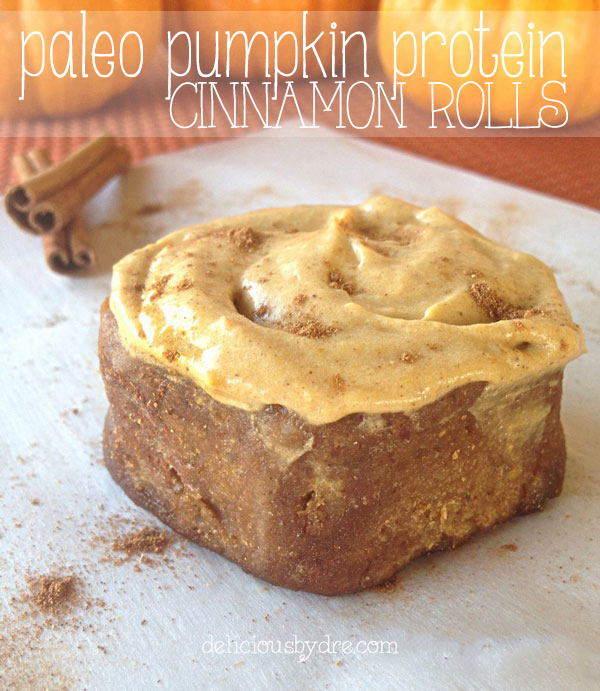 paleo pumpkin protein cinnamon roll recipe