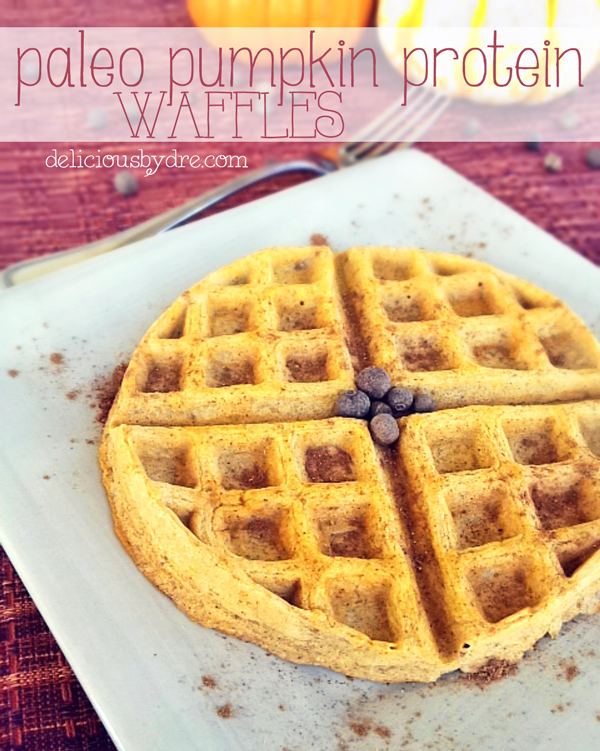 paleo pumpkin protein waffle recipe