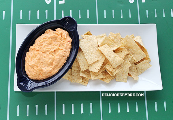 healthy buffalo chicken dip