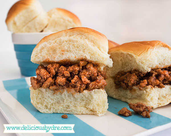 Healthy Turkey Sloppy Joes For Kids And Adults Delicious By Dre