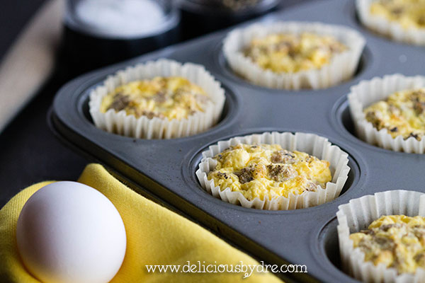 egg & turkey muffins