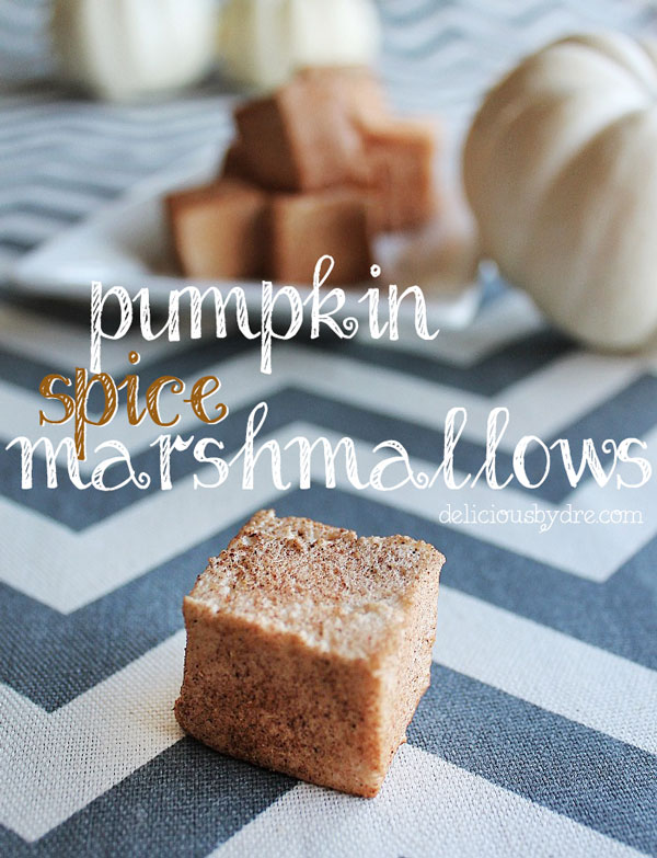 pumpkin spice marshmallows