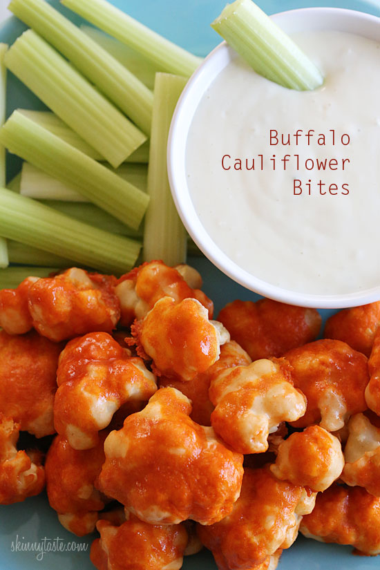 Buffalo Cauliflower Bites