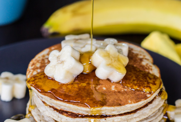 week 20: banana protein pancakes {gluten free & grain free}