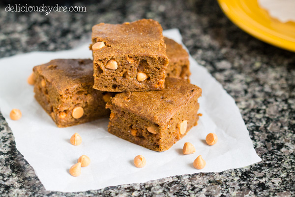 week 29: butterscotch butternut blondies