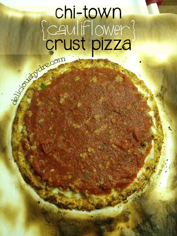 healthy cauliflower crust pizza recipe