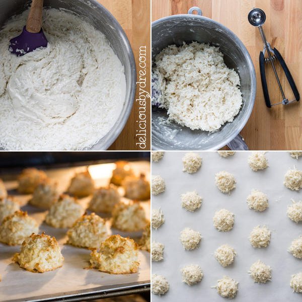 protein coconut macaroons
