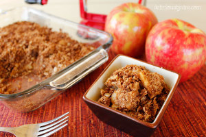 apple coconut crisp recipe