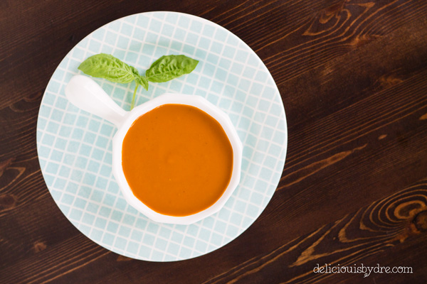week 17: roasted tomato basil soup