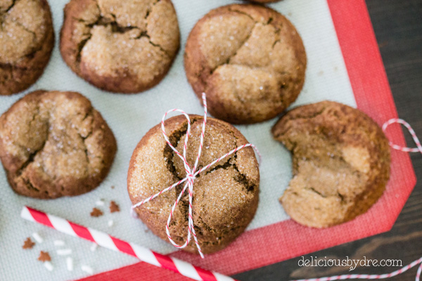 week 25: gingerdoodle cookies {gluten free & refined sugar free!}